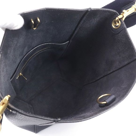 Celine Sangle Leather Bucket Bag - Picture 4 of 6